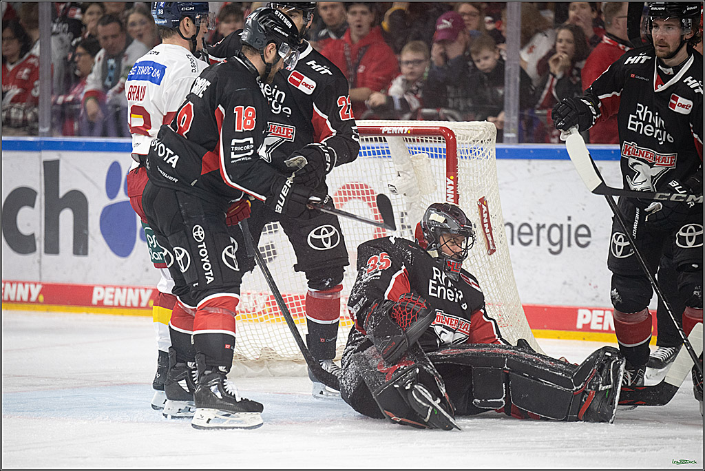 PENNY DEL; Koelner Haie-Duesseldorfer EG ; Koeln, 16.02.2025